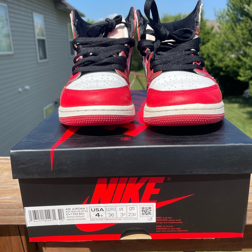 Kids AJ1 Retro Beyond the Spider Verse